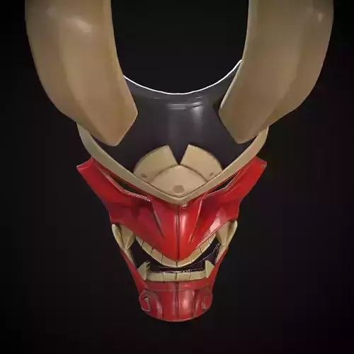 Shogun mask from fortnite 3D print model
