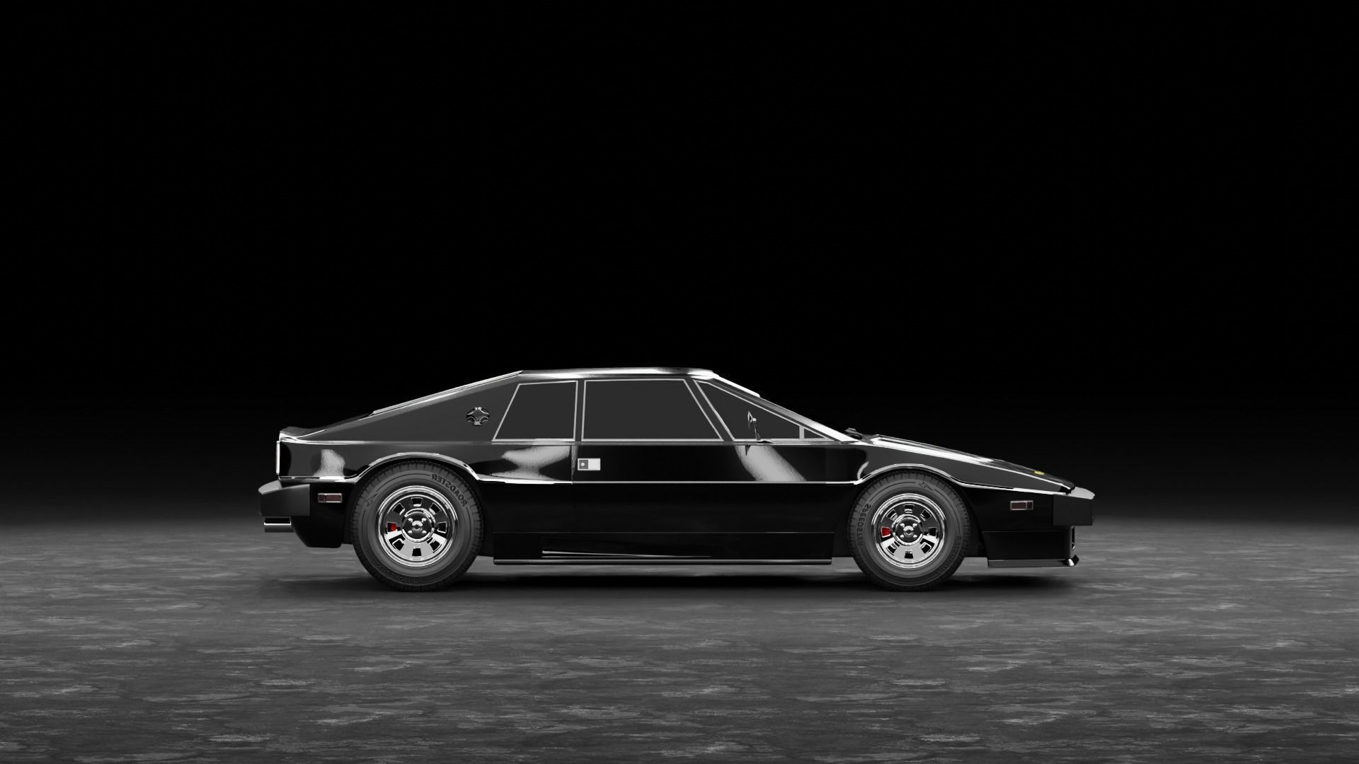 Lotus Esprit S1 Car 3D Model 3D model_11