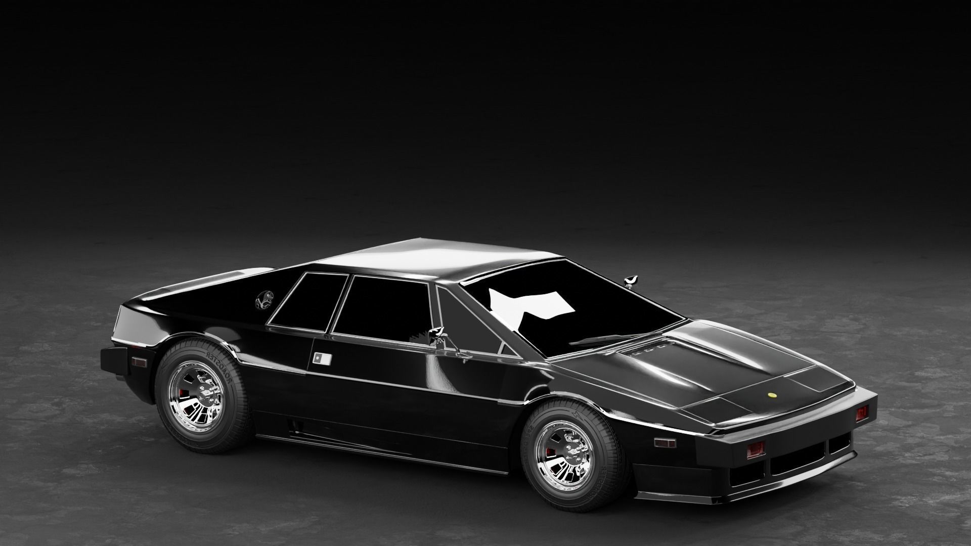 Lotus Esprit S1 Car 3D Model 3D model_7