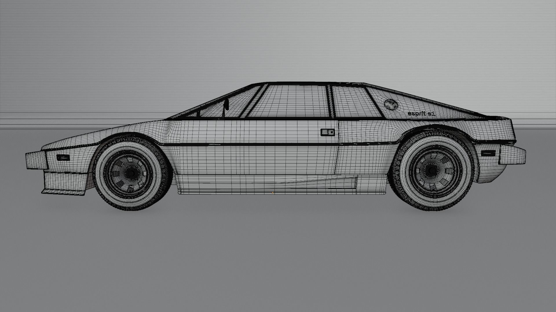 Lotus Esprit S1 Car 3D Model 3D model_17