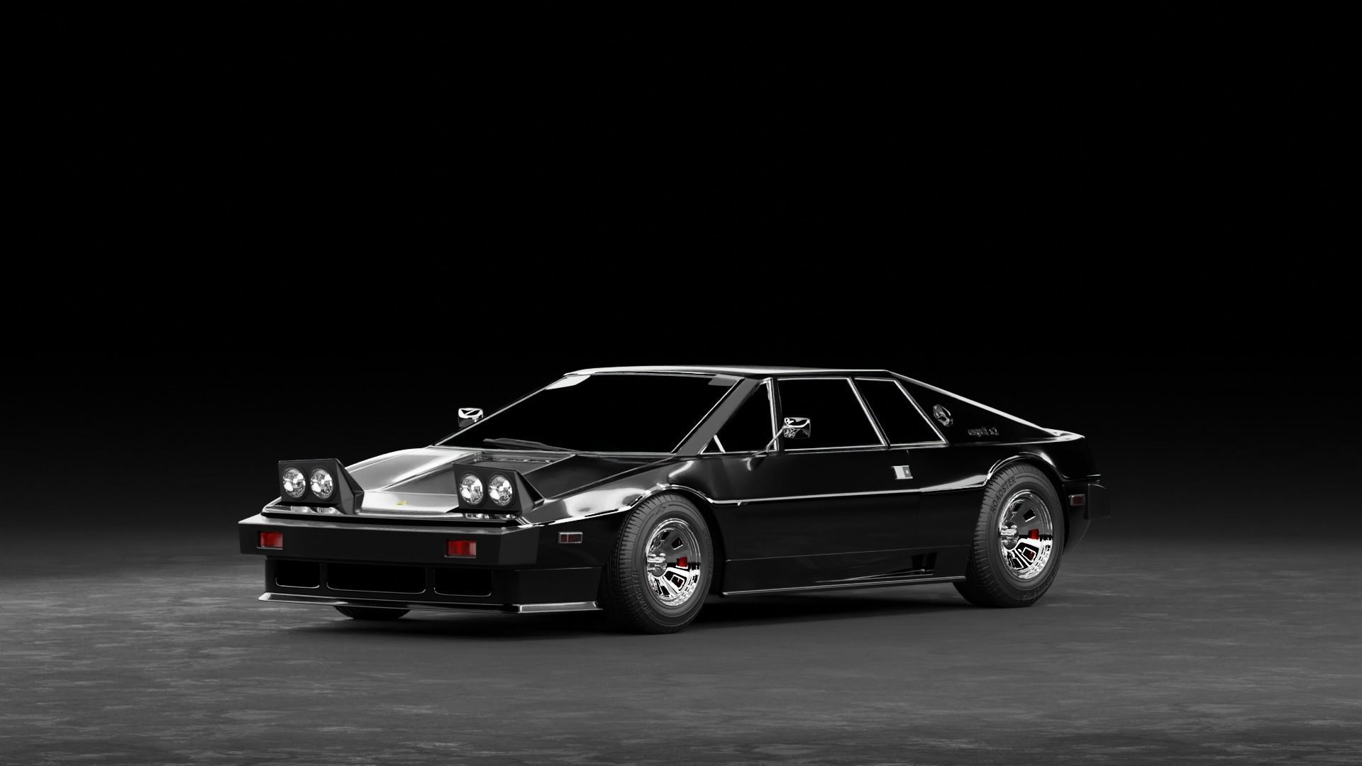 Lotus Esprit S1 Car 3D Model 3D model_5
