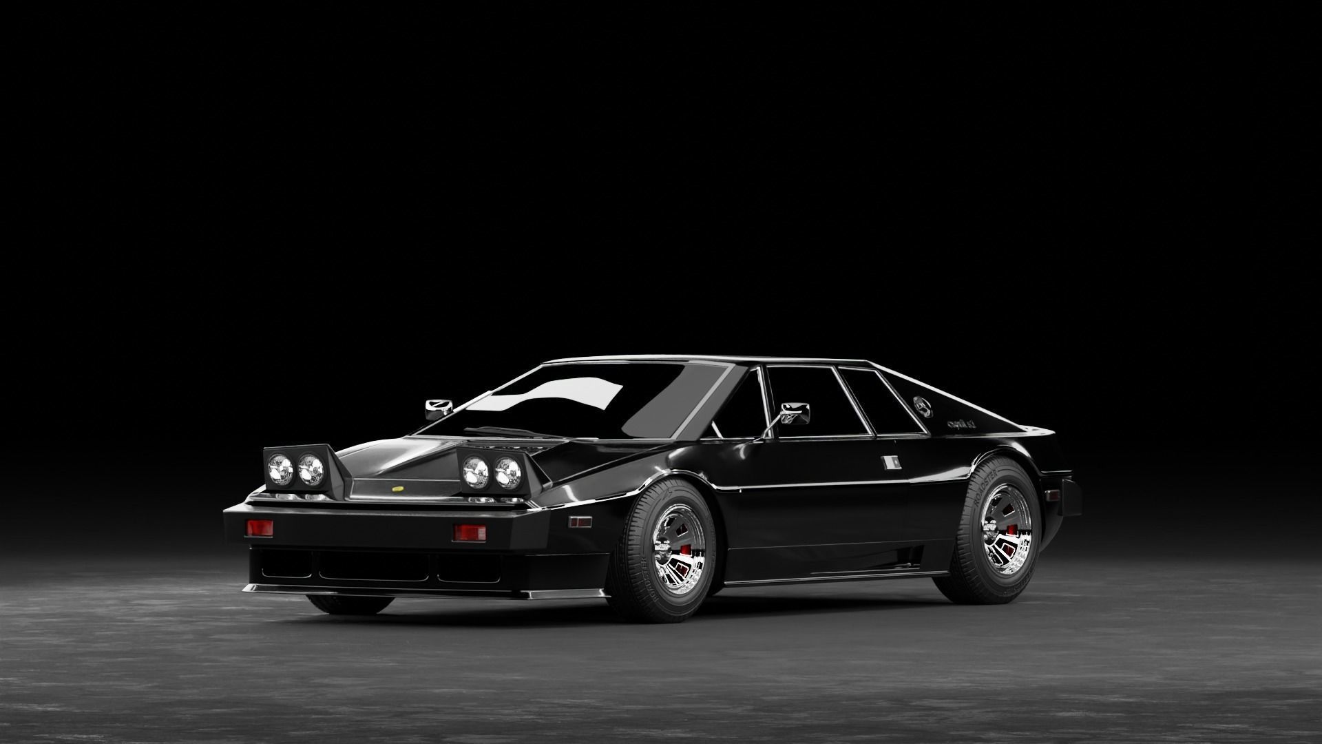 Lotus Esprit S1 Car 3D Model 3D model_4