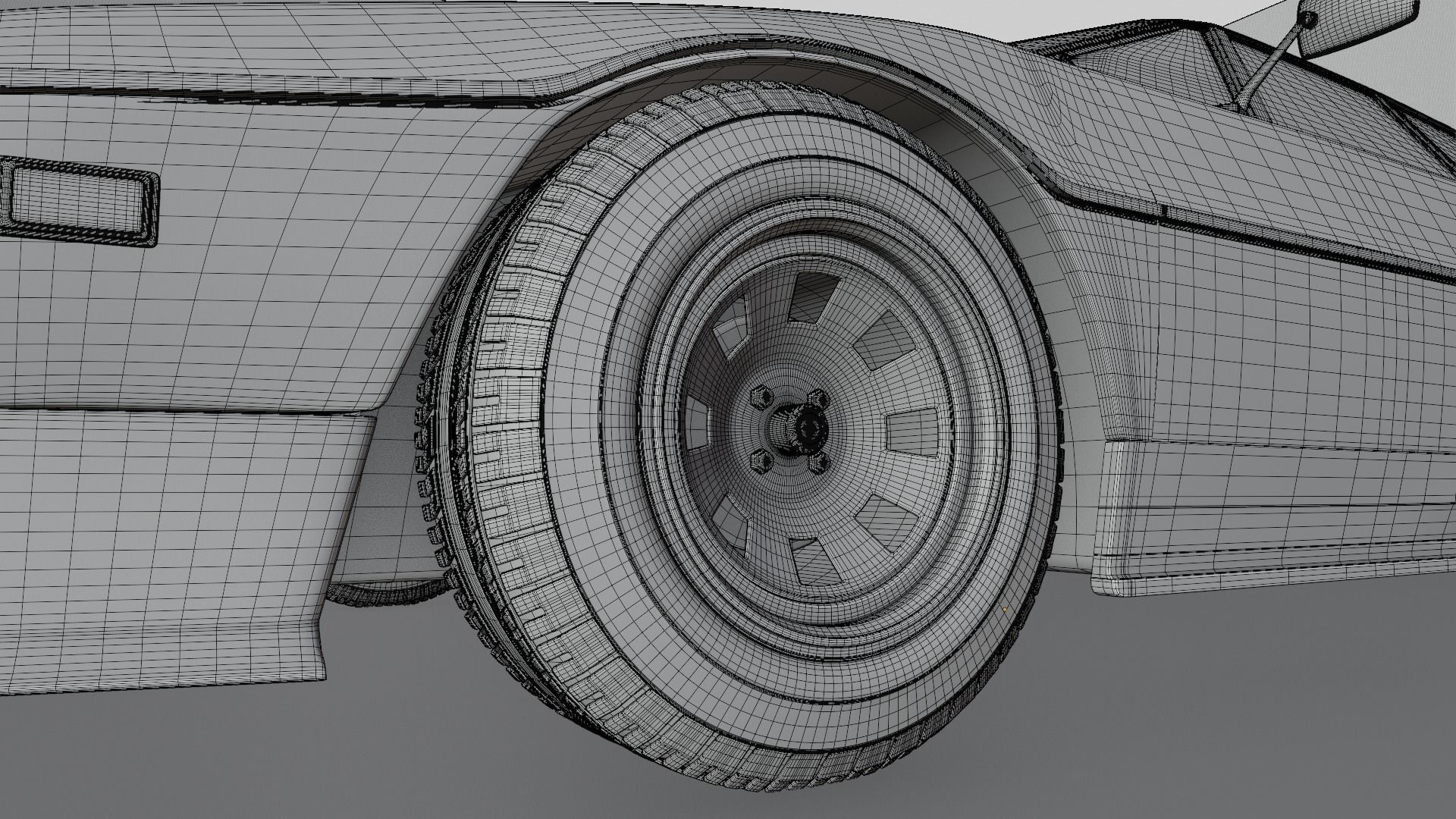 Lotus Esprit S1 Car 3D Model 3D model_18