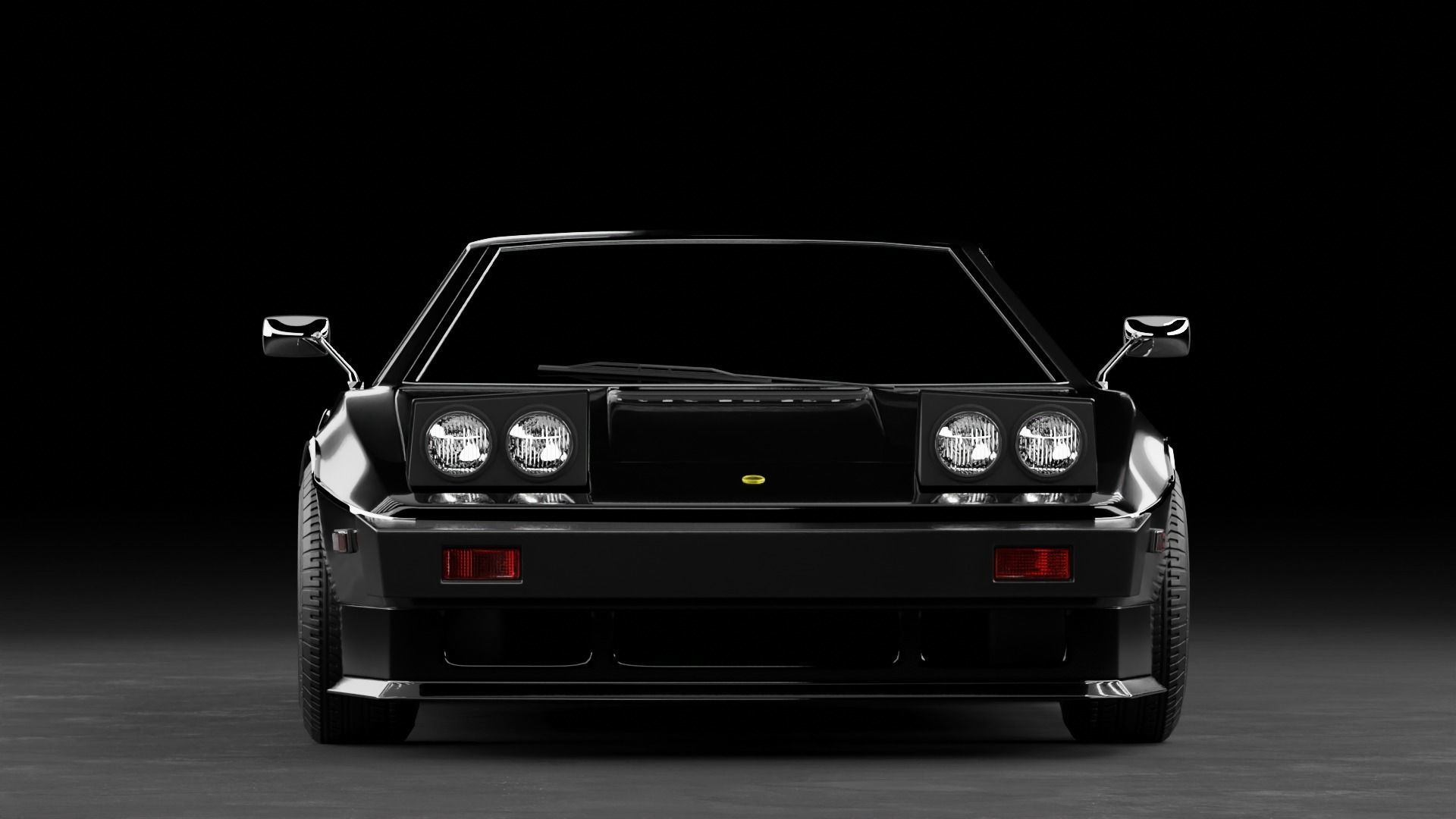 Lotus Esprit S1 Car 3D Model 3D model_2