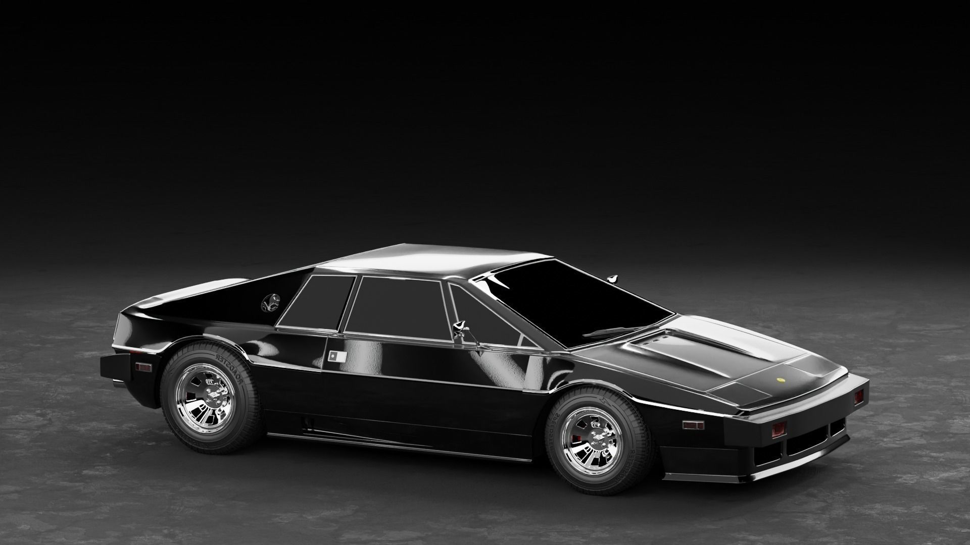 Lotus Esprit S1 Car 3D Model 3D model_8