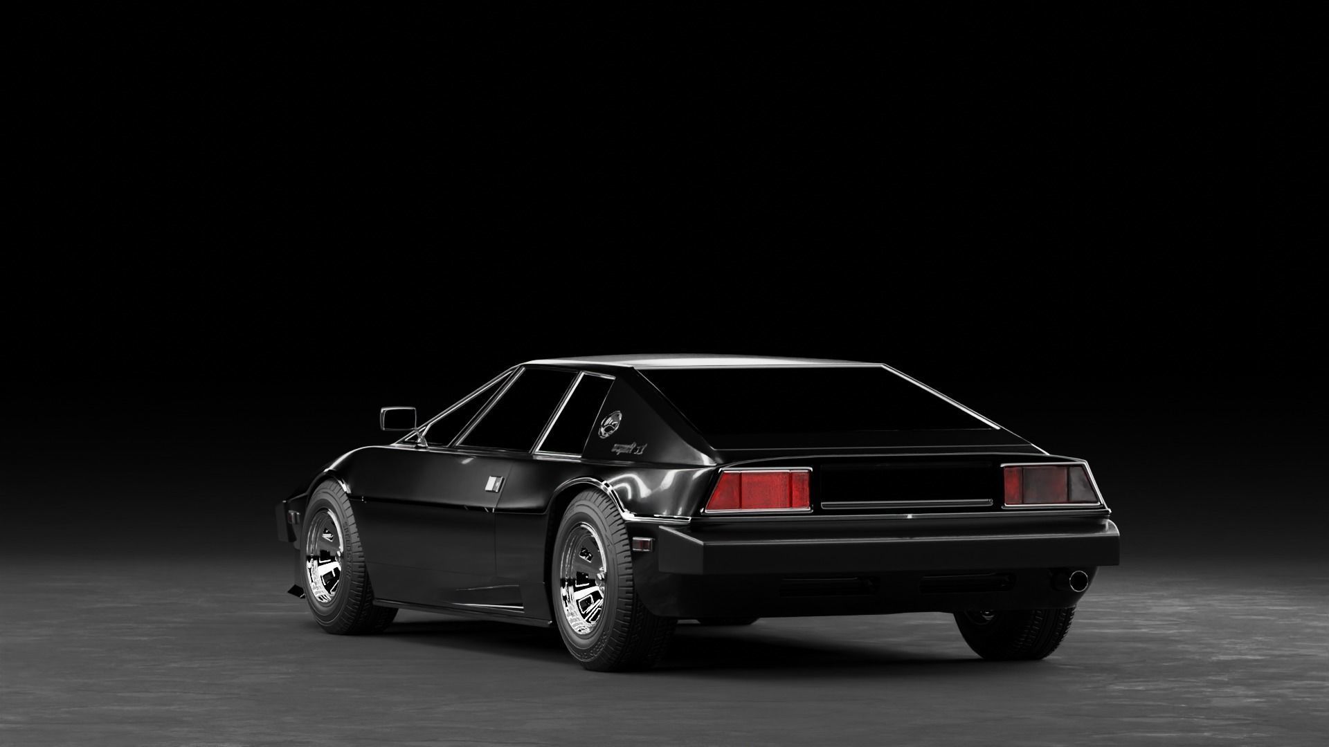 Lotus Esprit S1 Car 3D Model 3D model_13