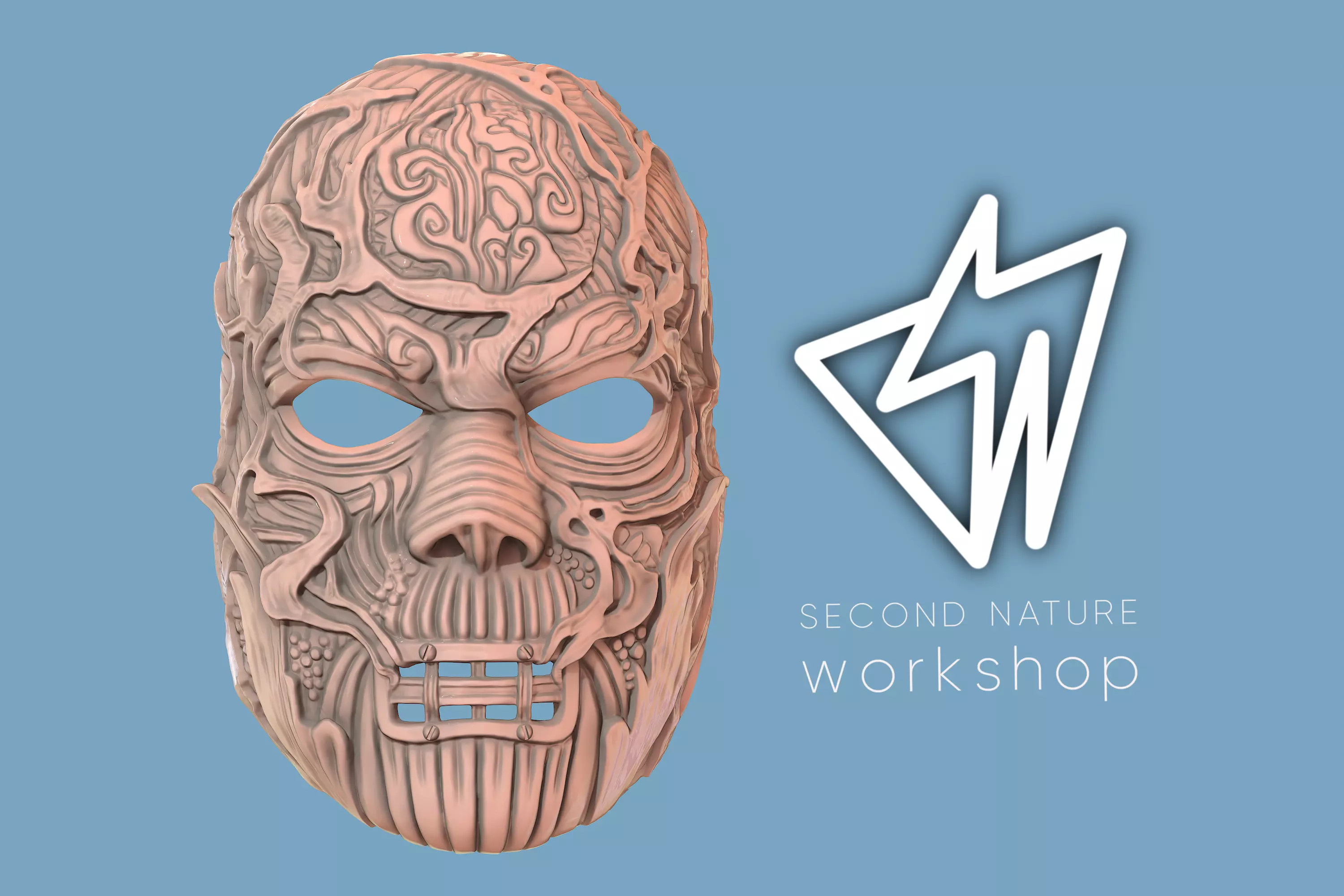V-Man mask from Slipknot - WANYK Halloween Scary Cosplay Devil 3D print model_0