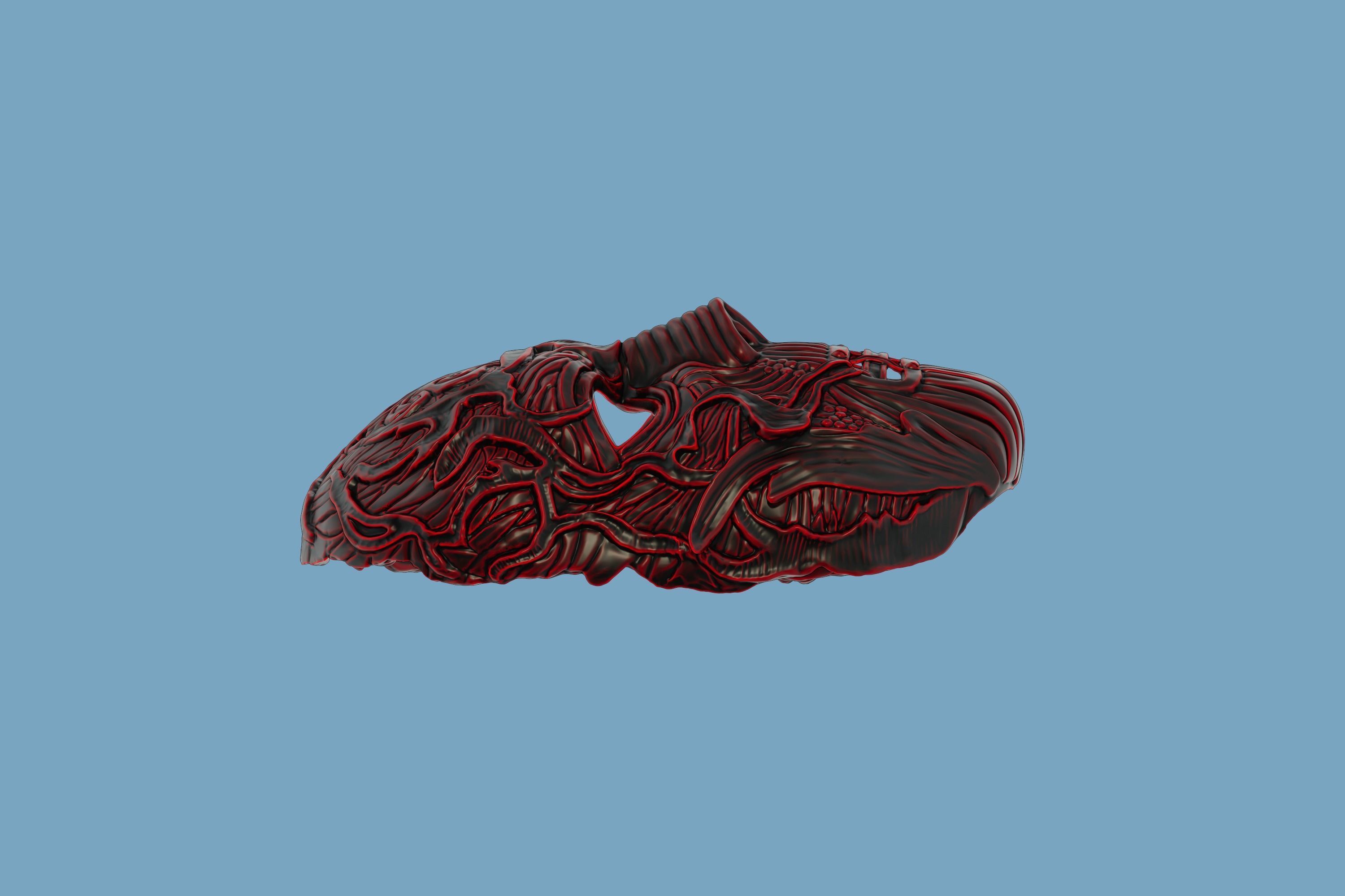 V-Man mask from Slipknot - WANYK Halloween Scary Cosplay Devil 3D print model_11