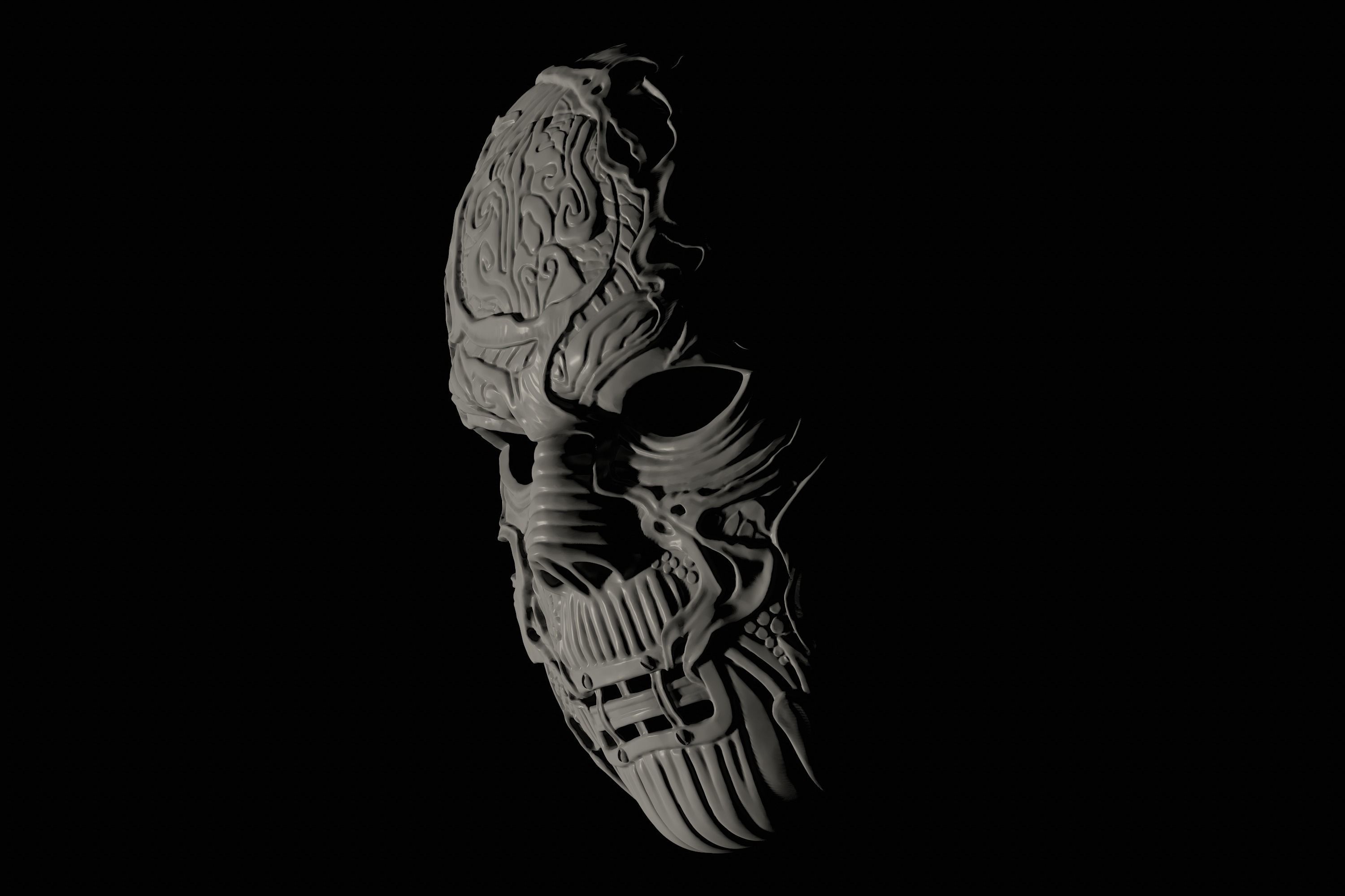 V-Man mask from Slipknot - WANYK Halloween Scary Cosplay Devil 3D print model_14
