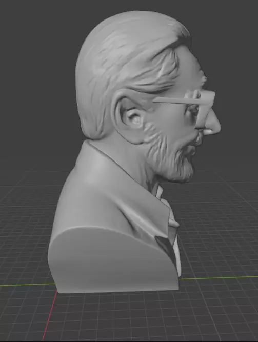 Dr Seuss 3D print model_4