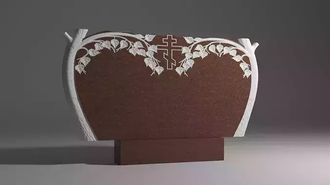 Family monument 3D model