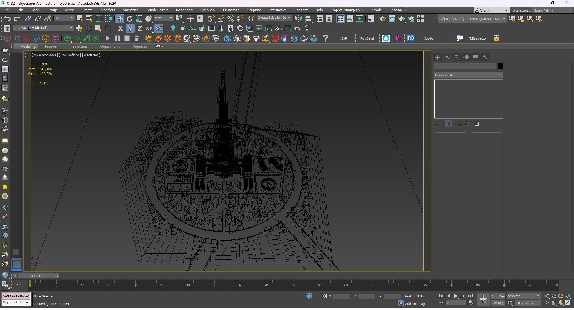 0132 - Skyscraper Architecture Project 3D model_25