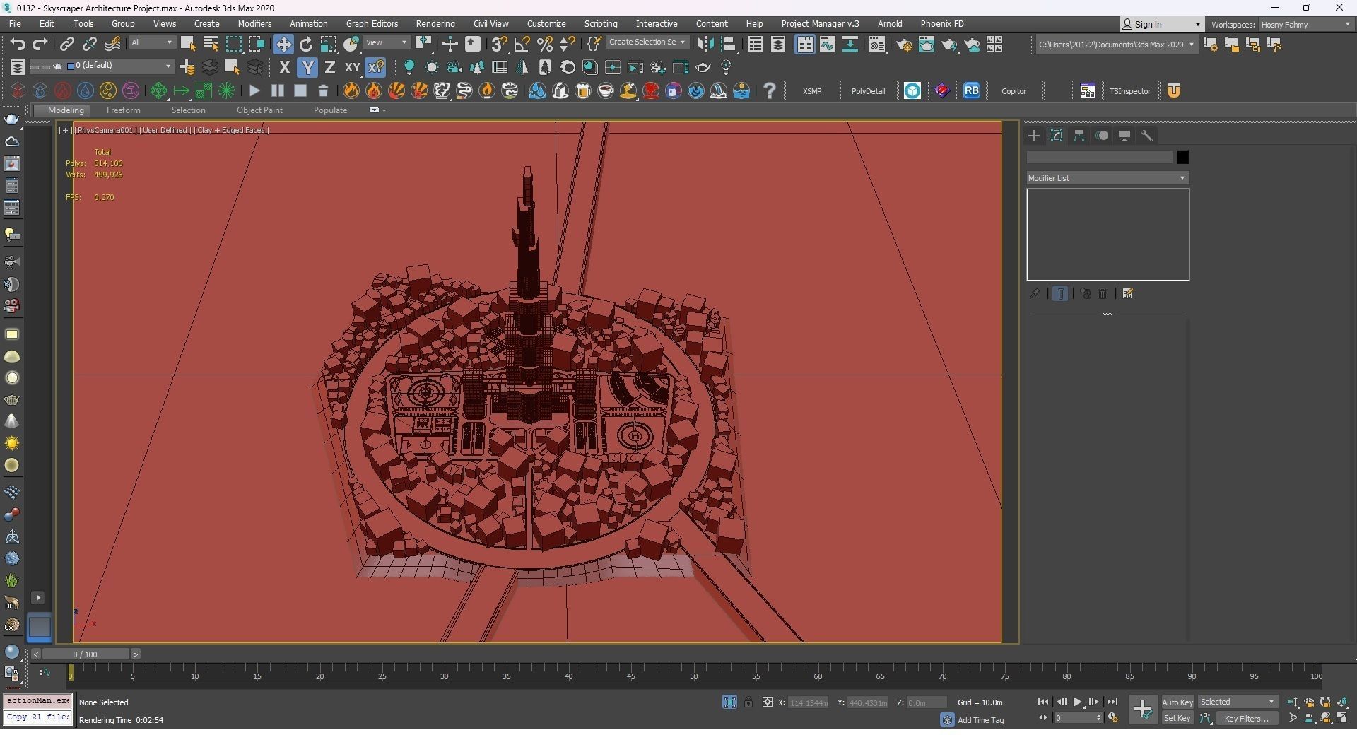 0132 - Skyscraper Architecture Project 3D model_26