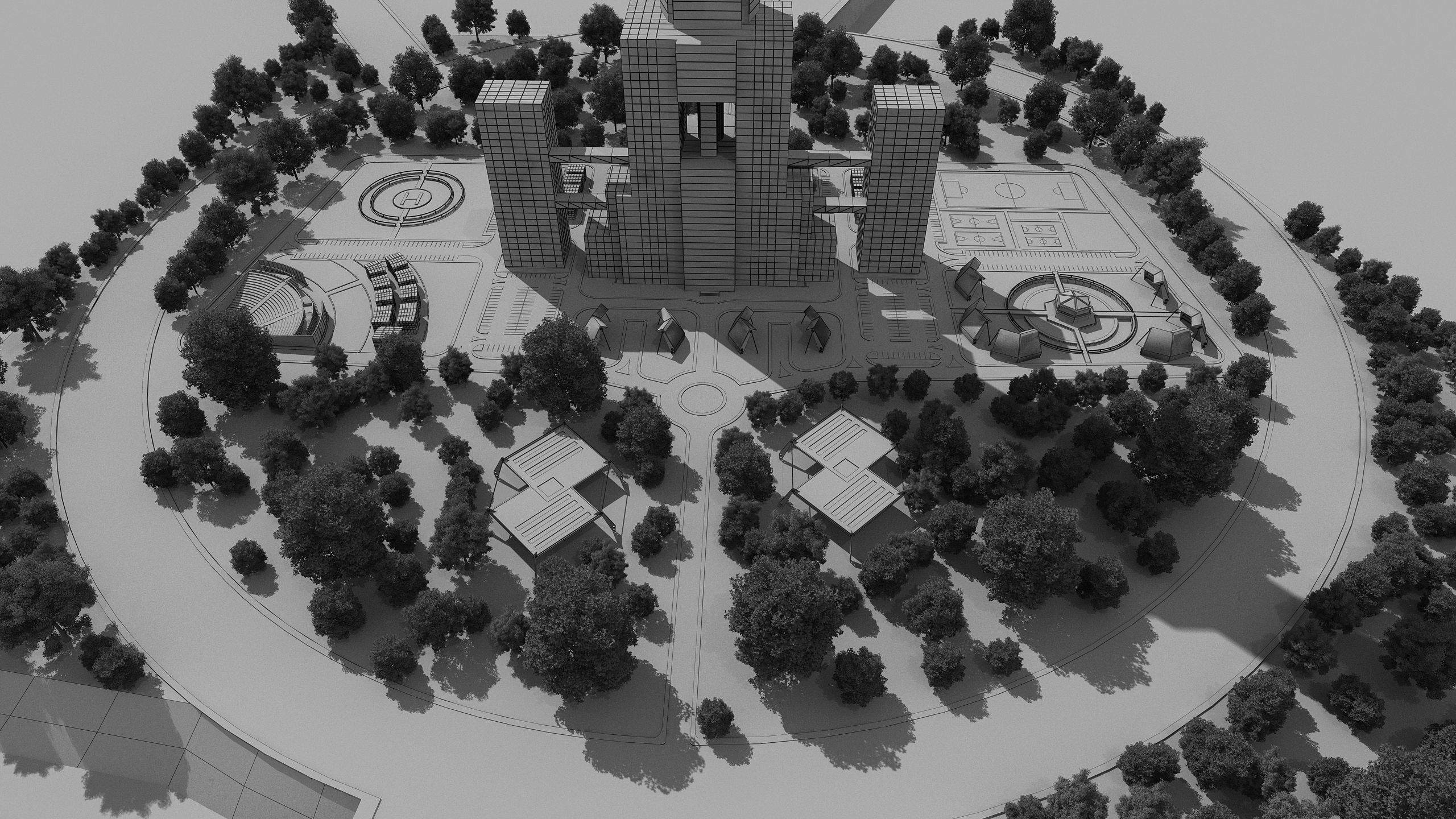 0132 - Skyscraper Architecture Project 3D model_17