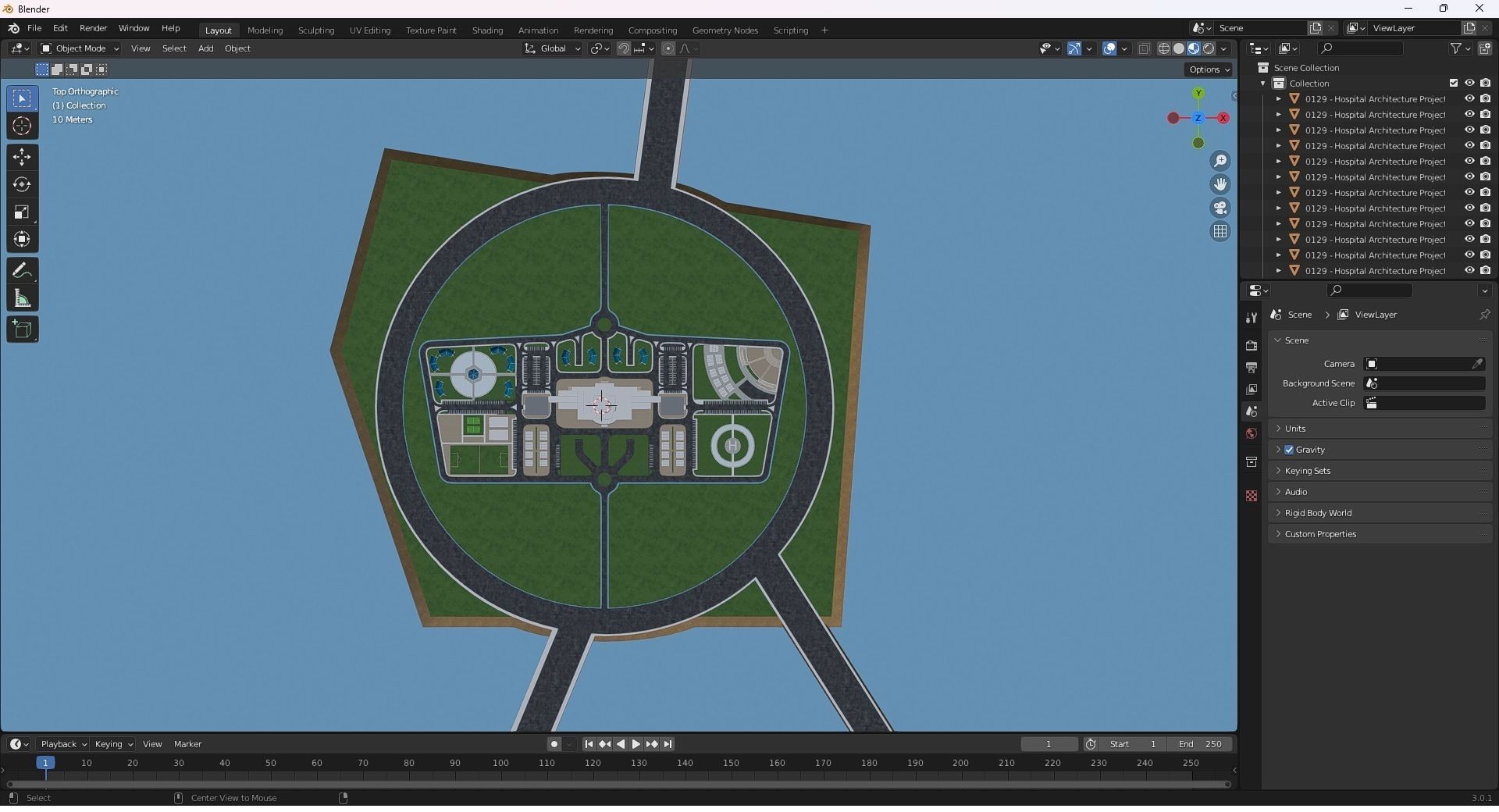 0132 - Skyscraper Architecture Project 3D model_29