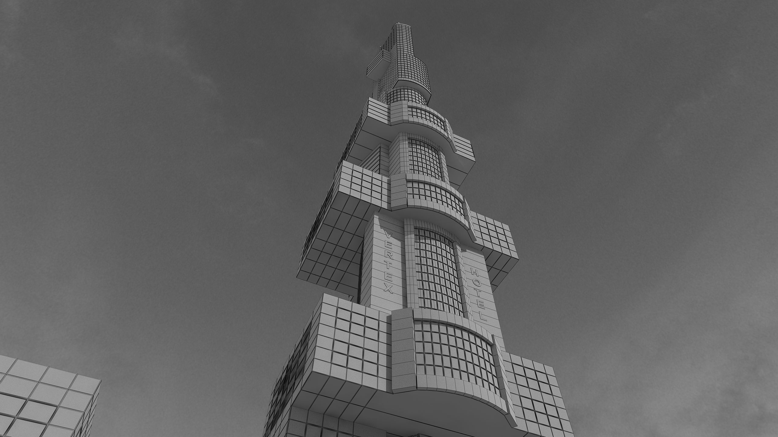 0132 - Skyscraper Architecture Project 3D model_21