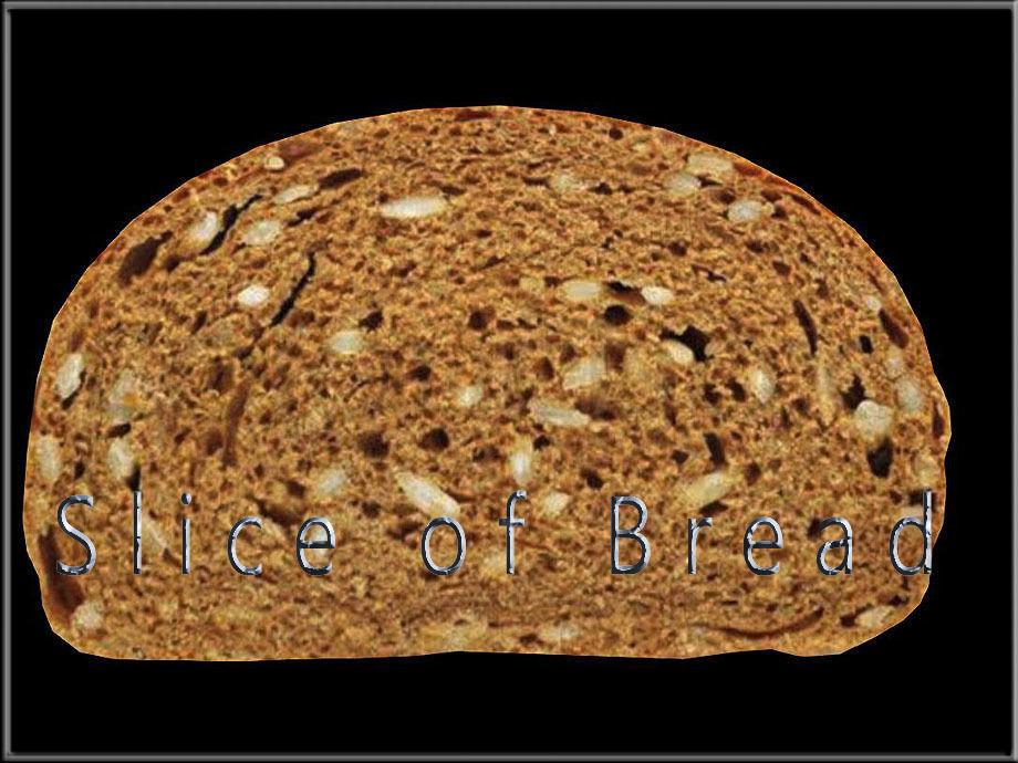 Slice of Bread Low-poly 3D model_1