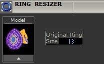 Ruby Pear With Daimonds Ring  3D printable Model 3D print model 3D print model_15