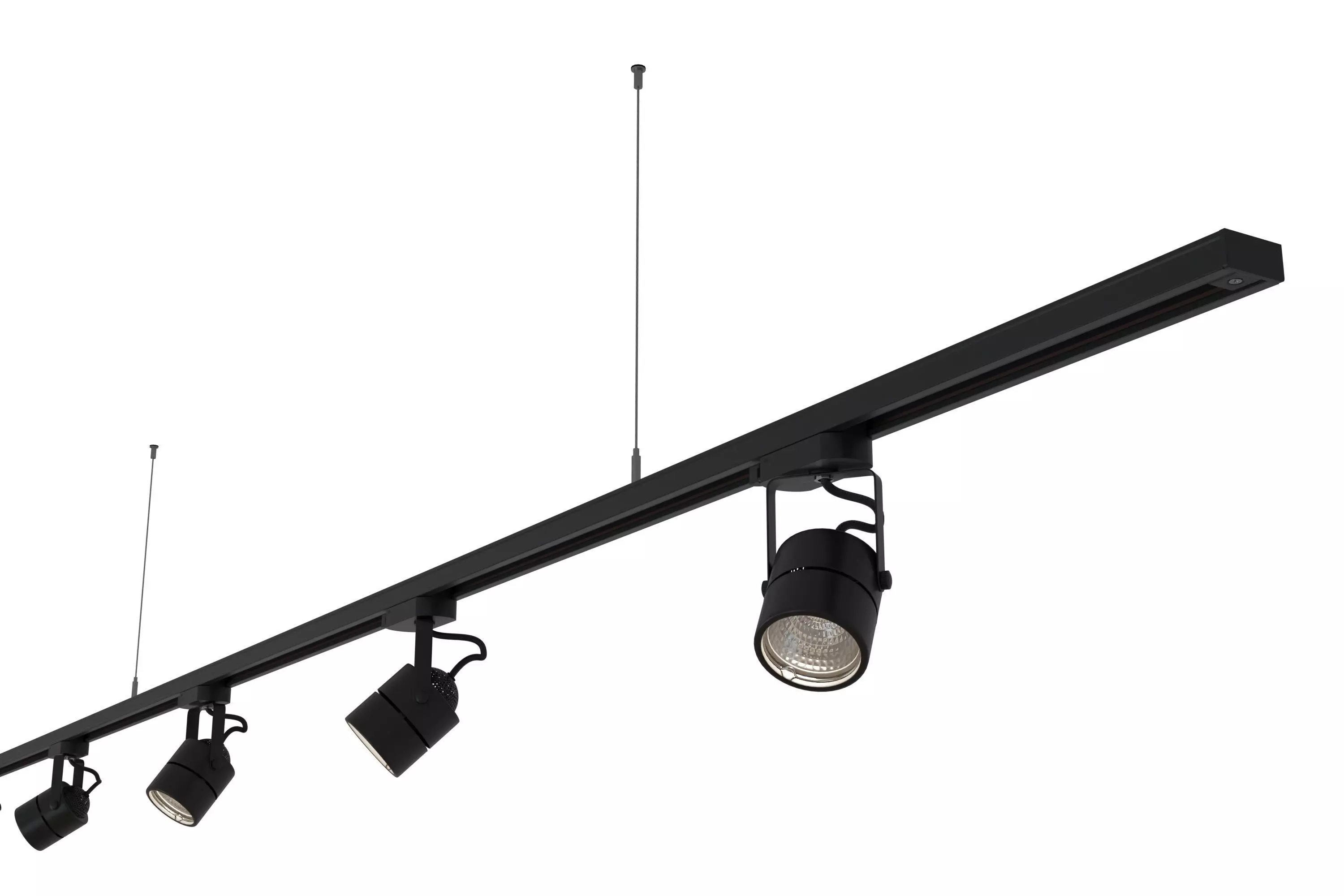 Procedural Track Lighting 3D model_0