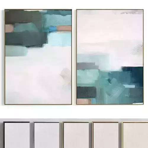 Plaster Two Photo Frame 98