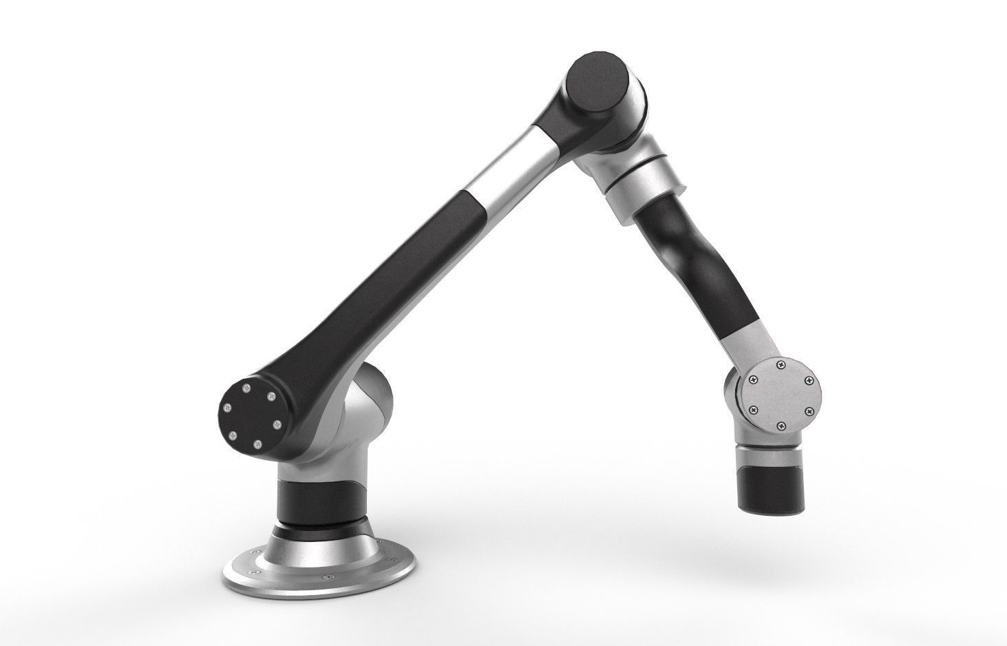 Robotic Arm M03 Low-poly 3D model_7