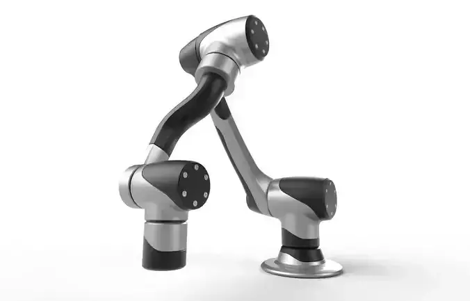 Robotic Arm M03 Low-poly 3D model