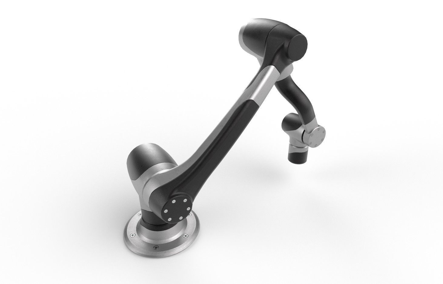 Robotic Arm M03 Low-poly 3D model_6