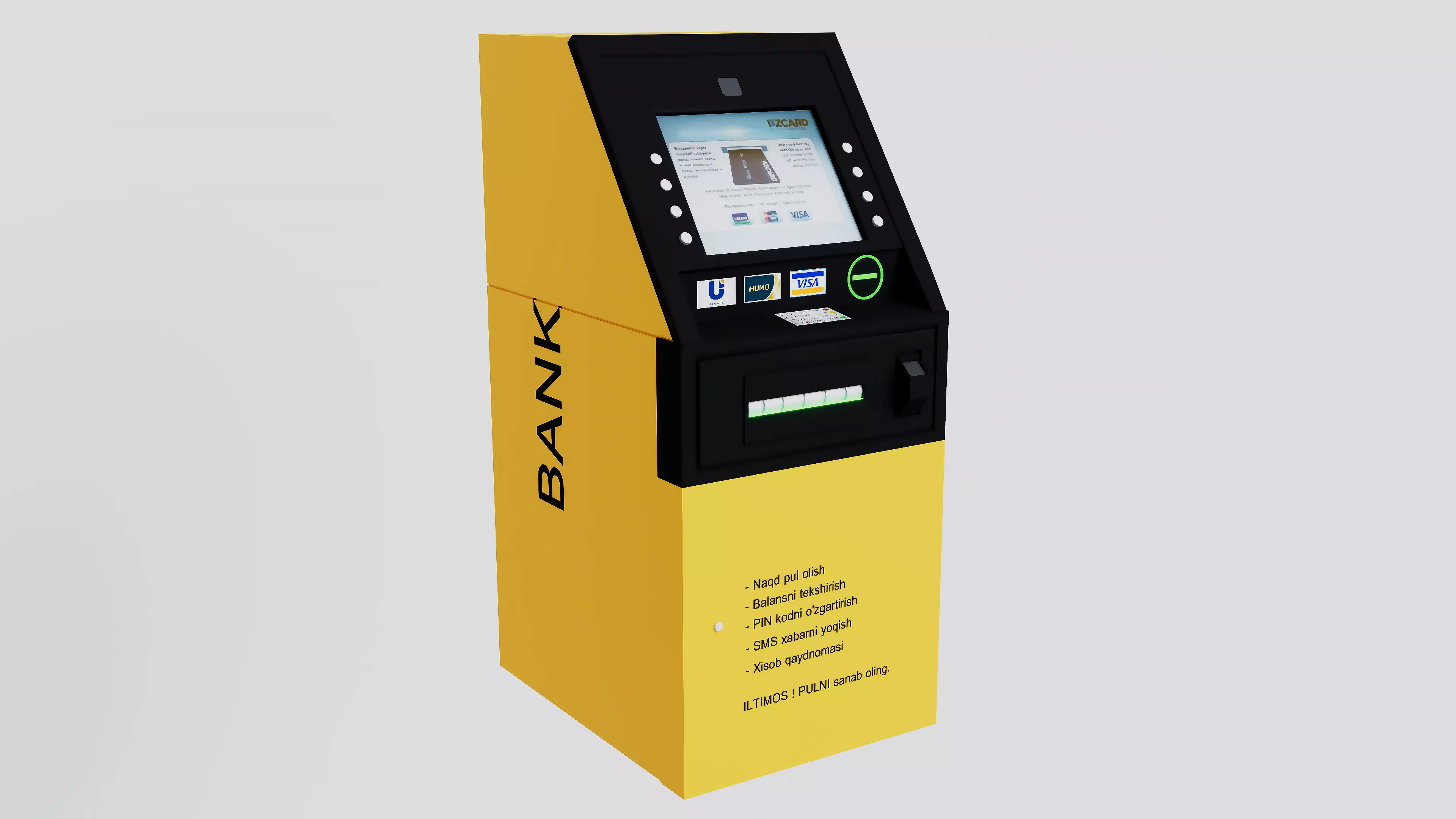 Automated Teller machine 3D model_0