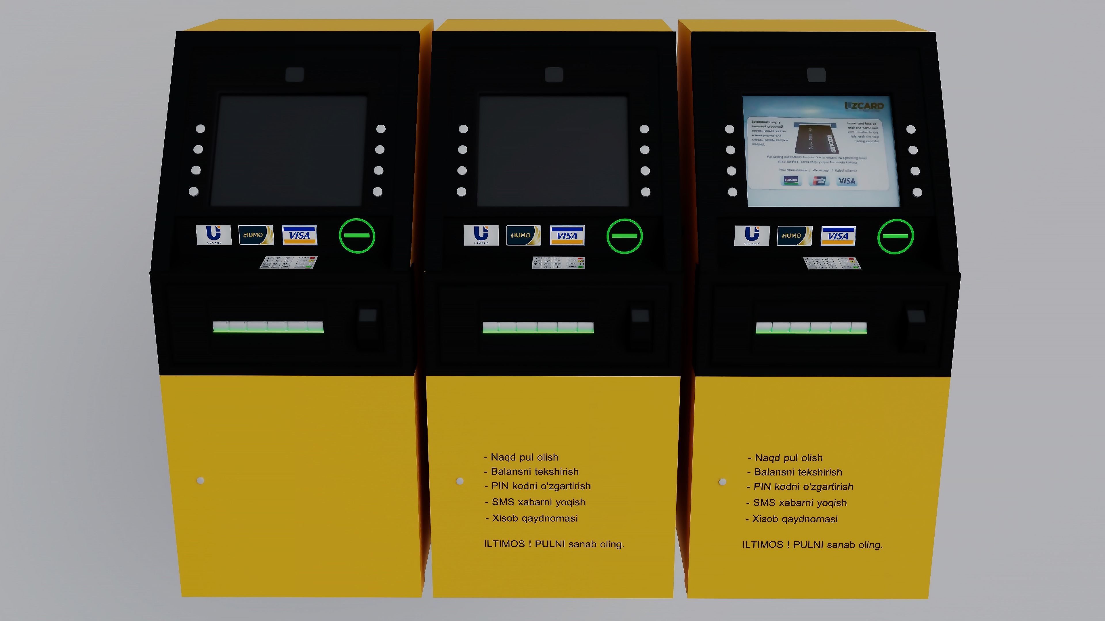 Automated Teller machine 3D model_3
