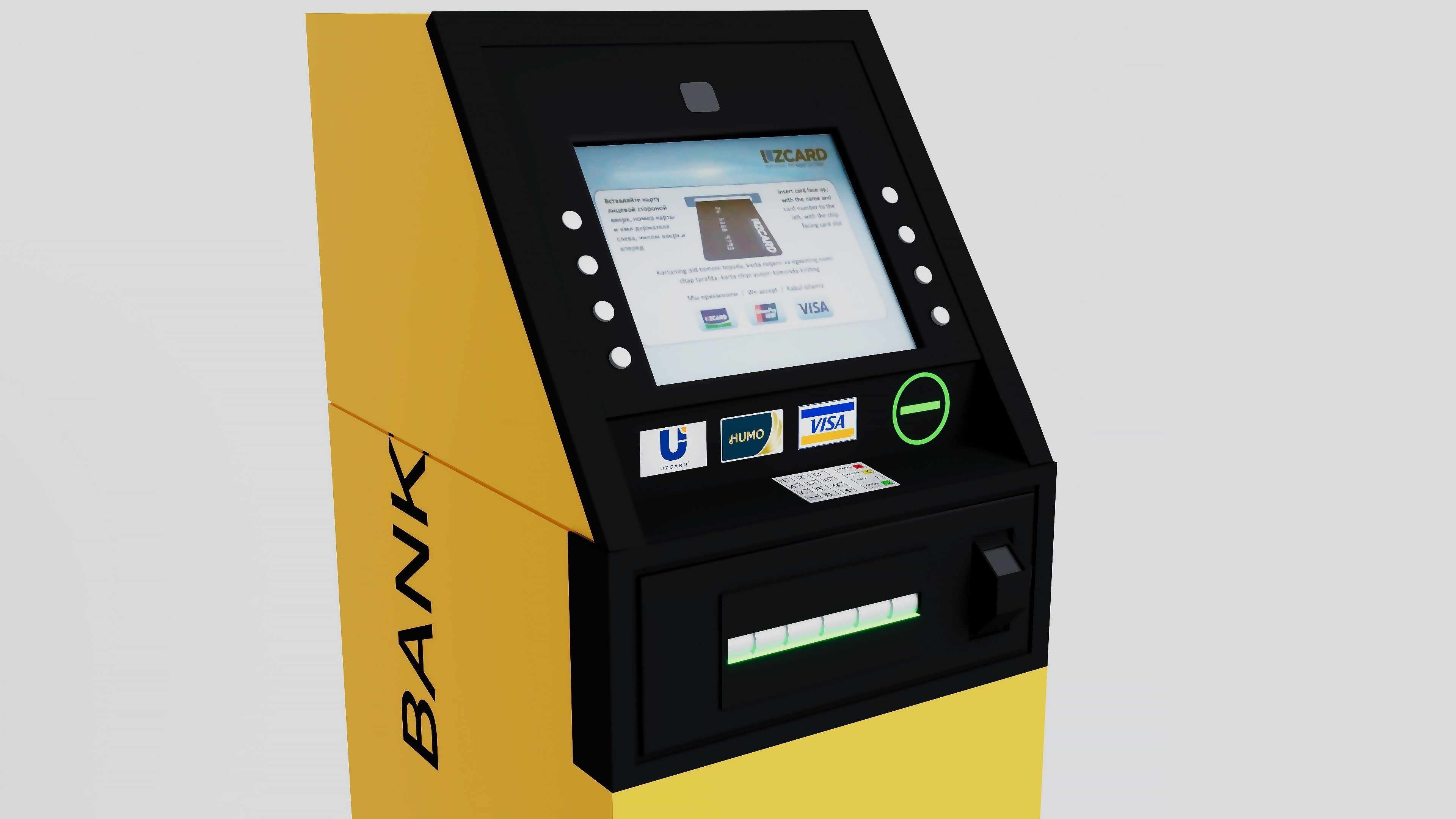 Automated Teller machine 3D model_1