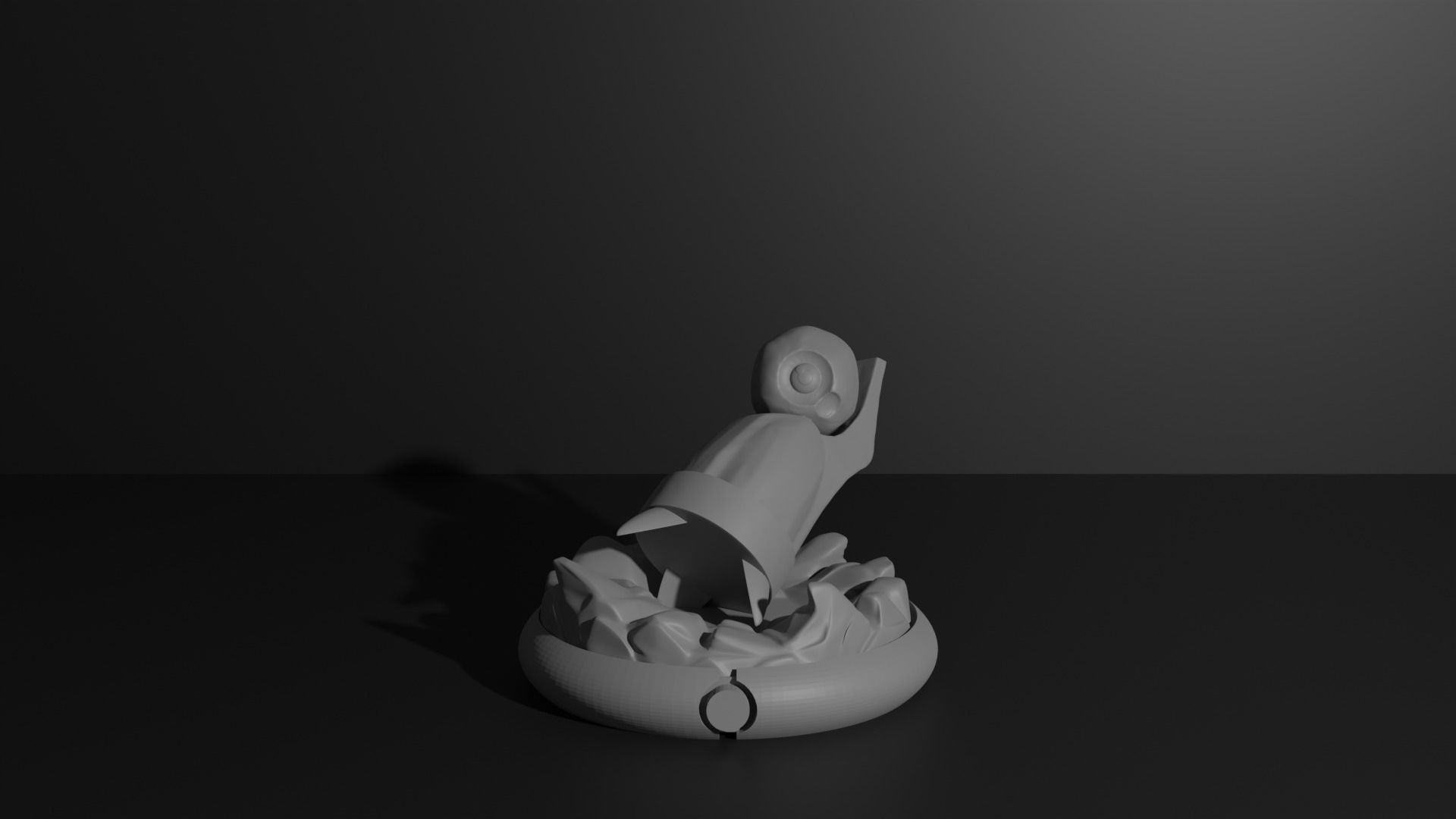 Beldum pokemon 3D print model 3D print model_4