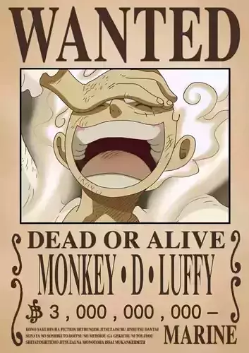LITOFANIA CARTEL MONKEY D LUFFY 