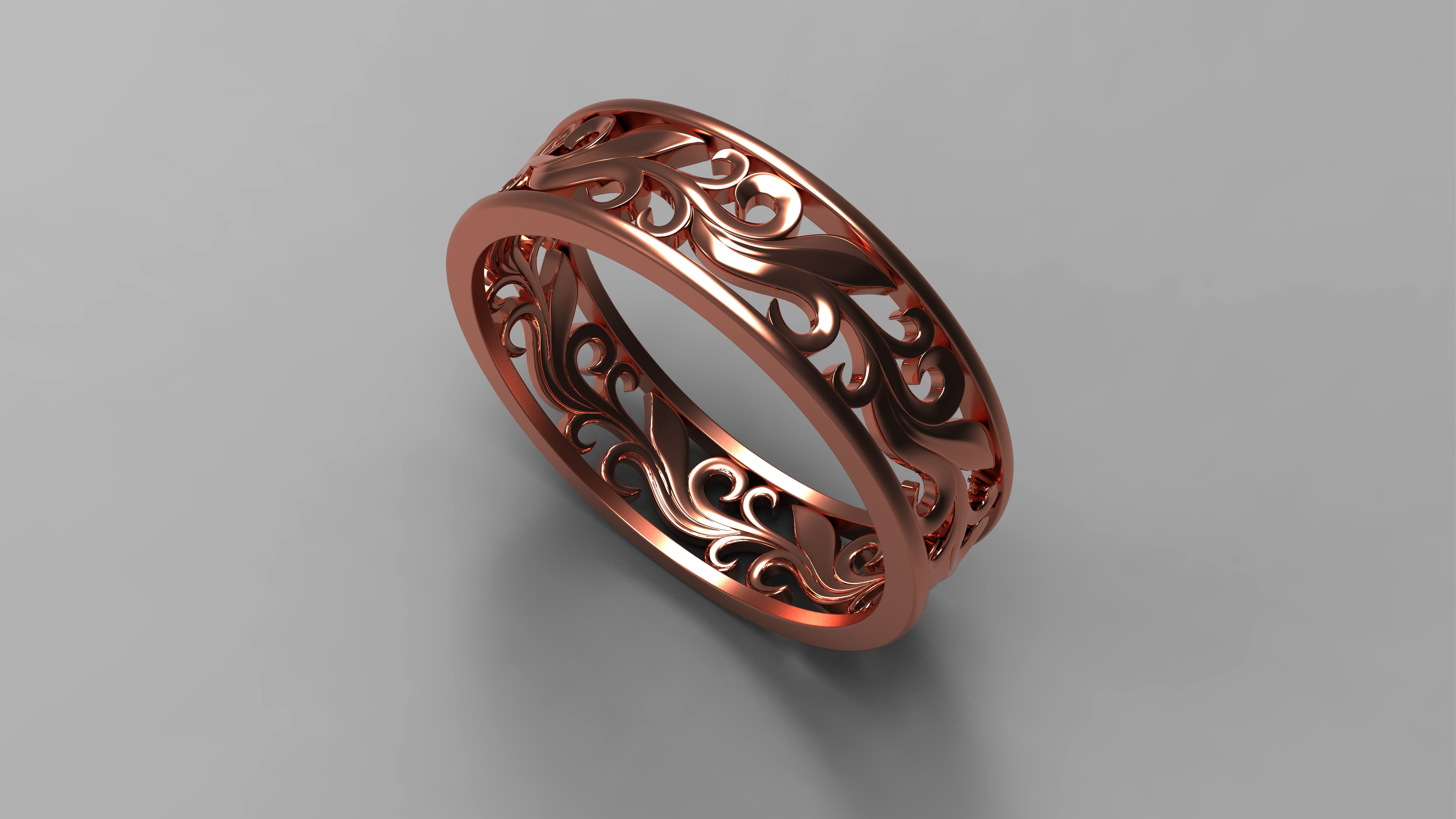 jewelry ring 3D print model_3