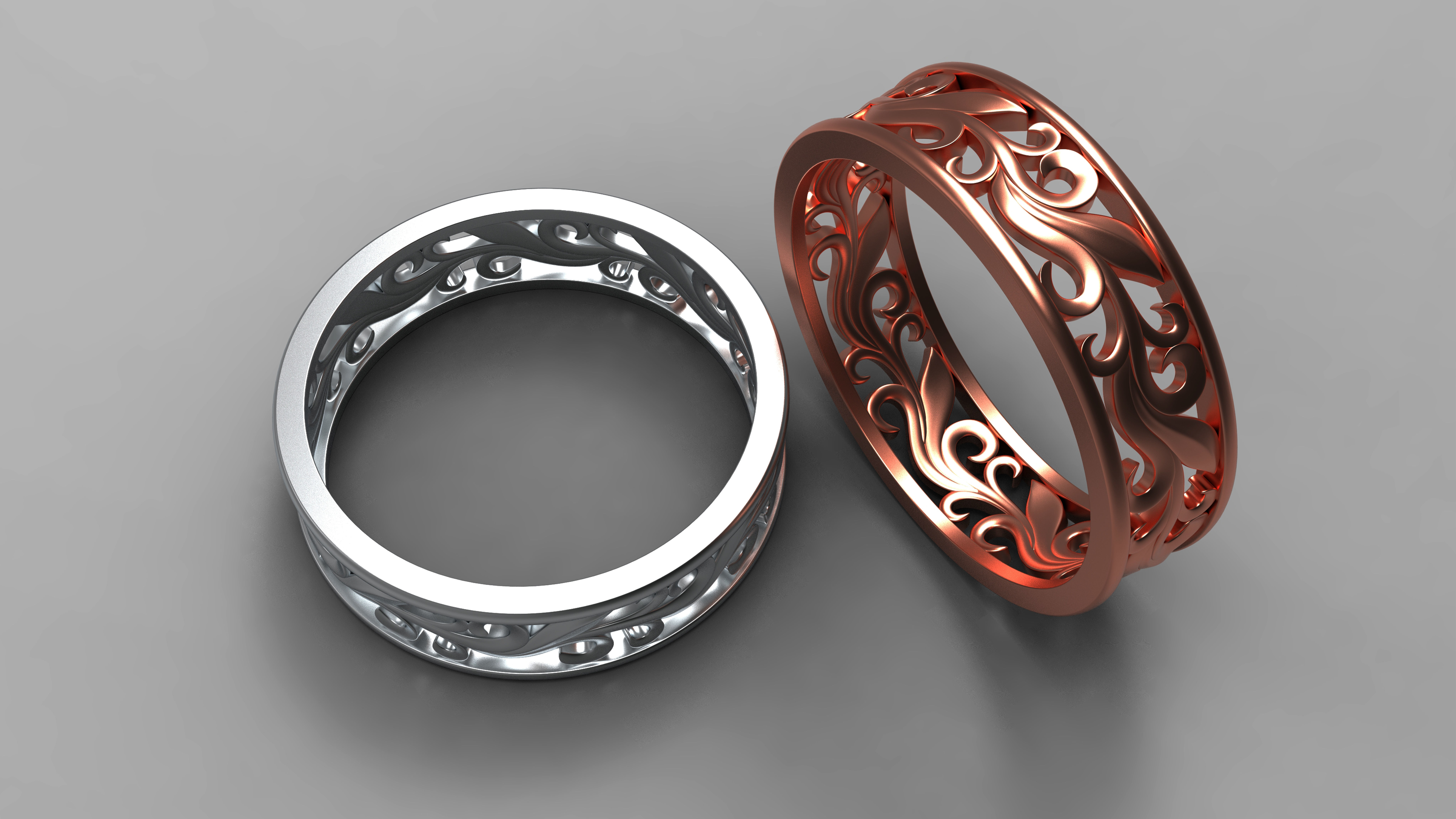 jewelry ring 3D print model_9