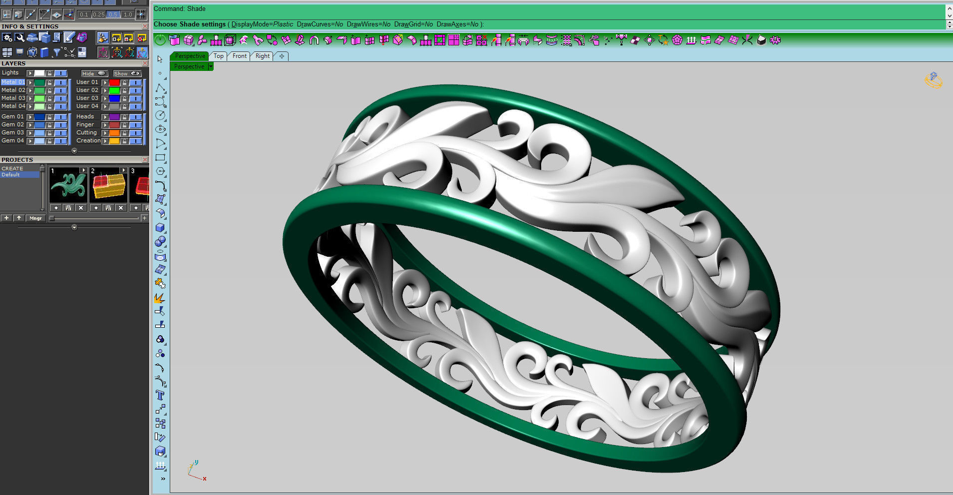 jewelry ring 3D print model_7