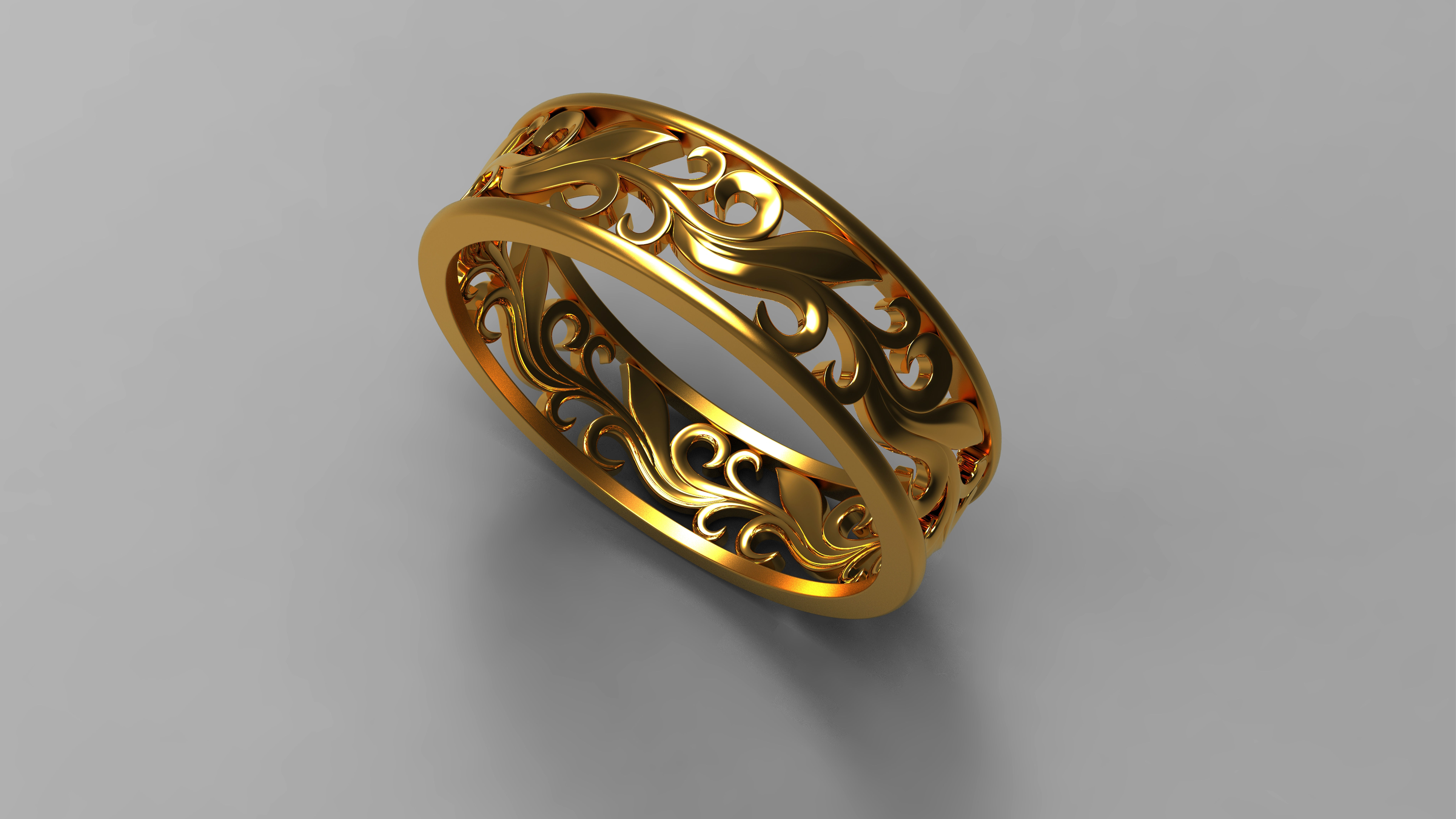 jewelry ring 3D print model_1