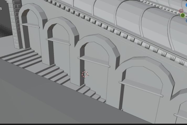 Rialto Bridge  Low-poly 3D model_19
