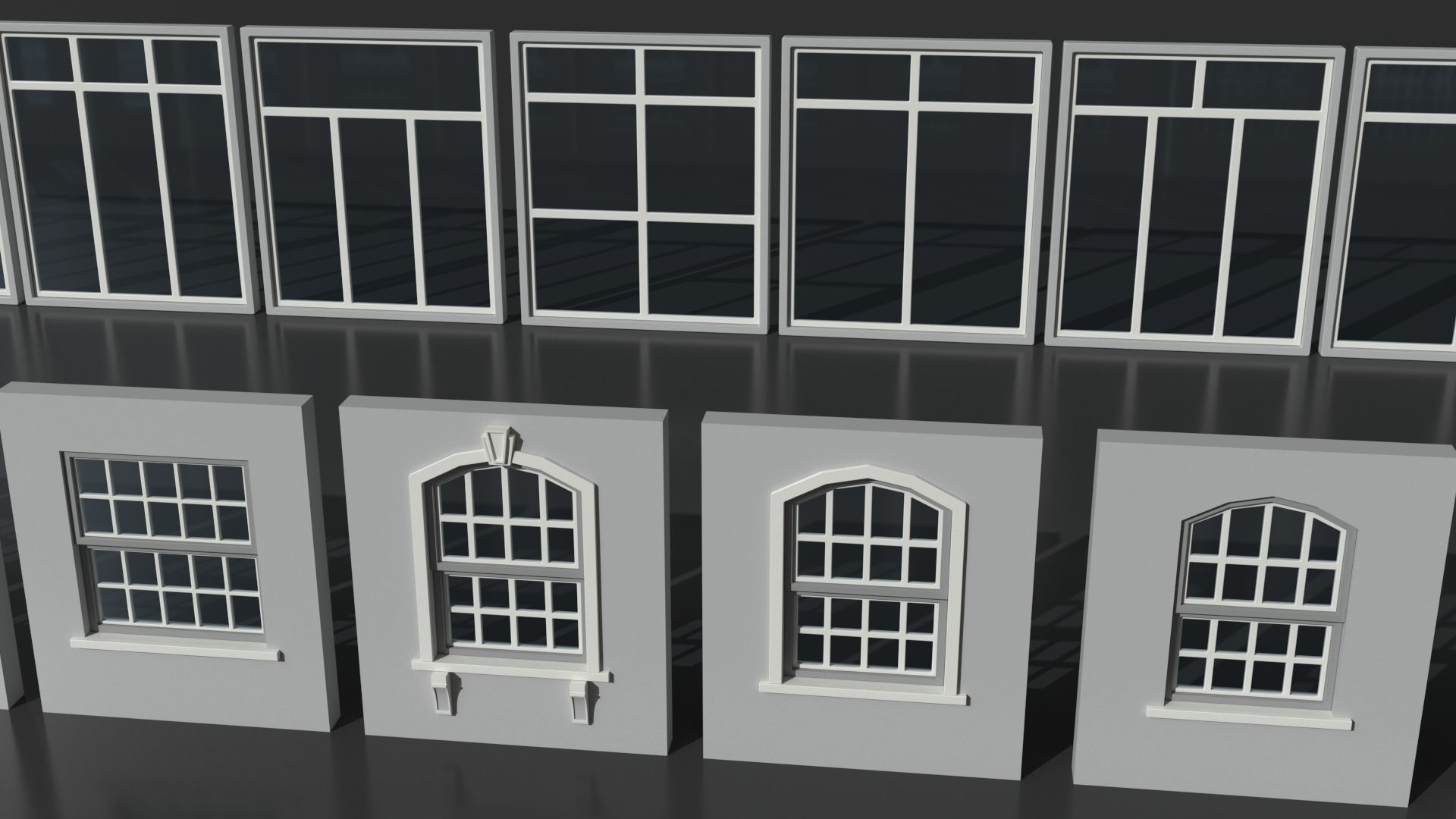 Windows Collection - 150 pieces 3D model_15