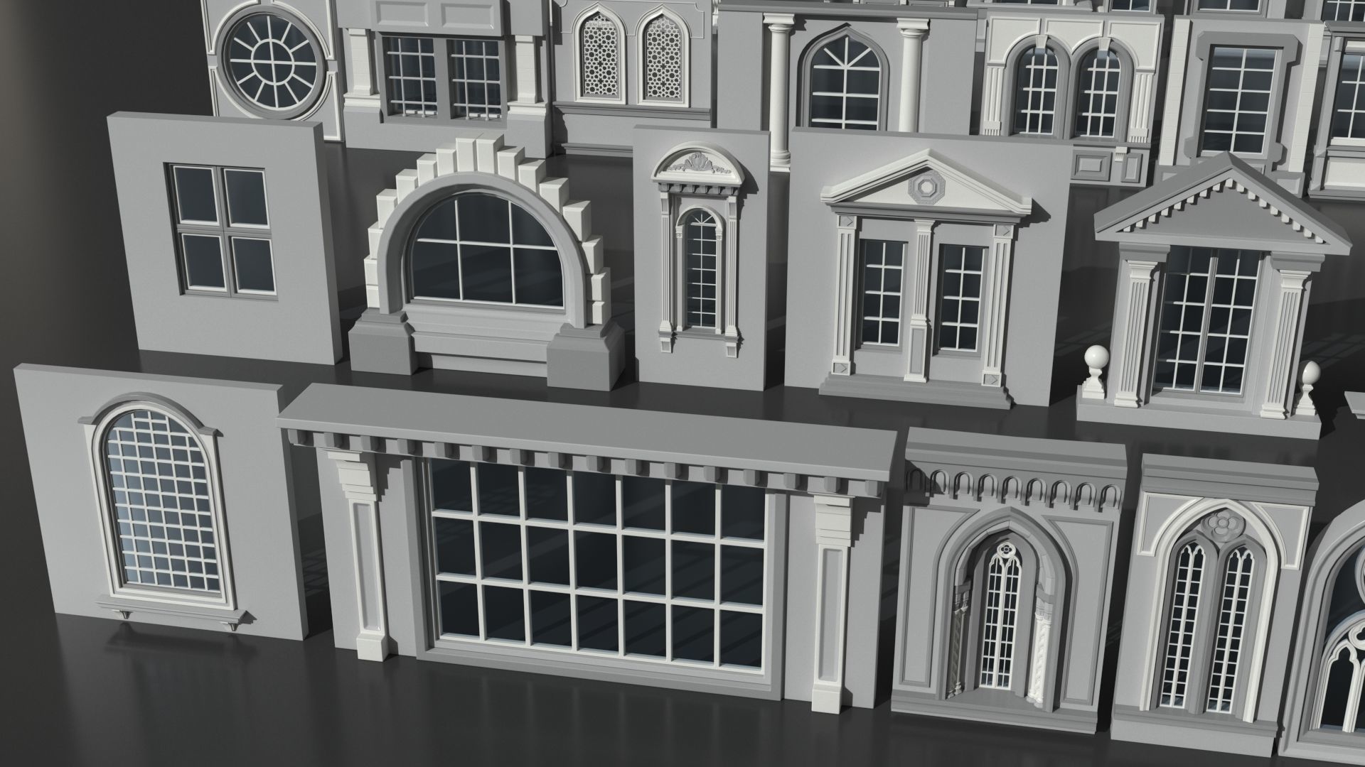 Windows Collection - 150 pieces 3D model_2