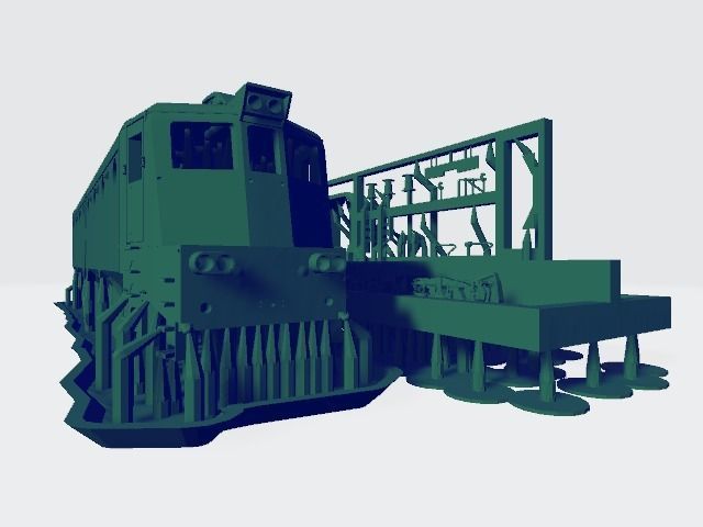 sz 362 Slovenian locomotive 3D print model_1