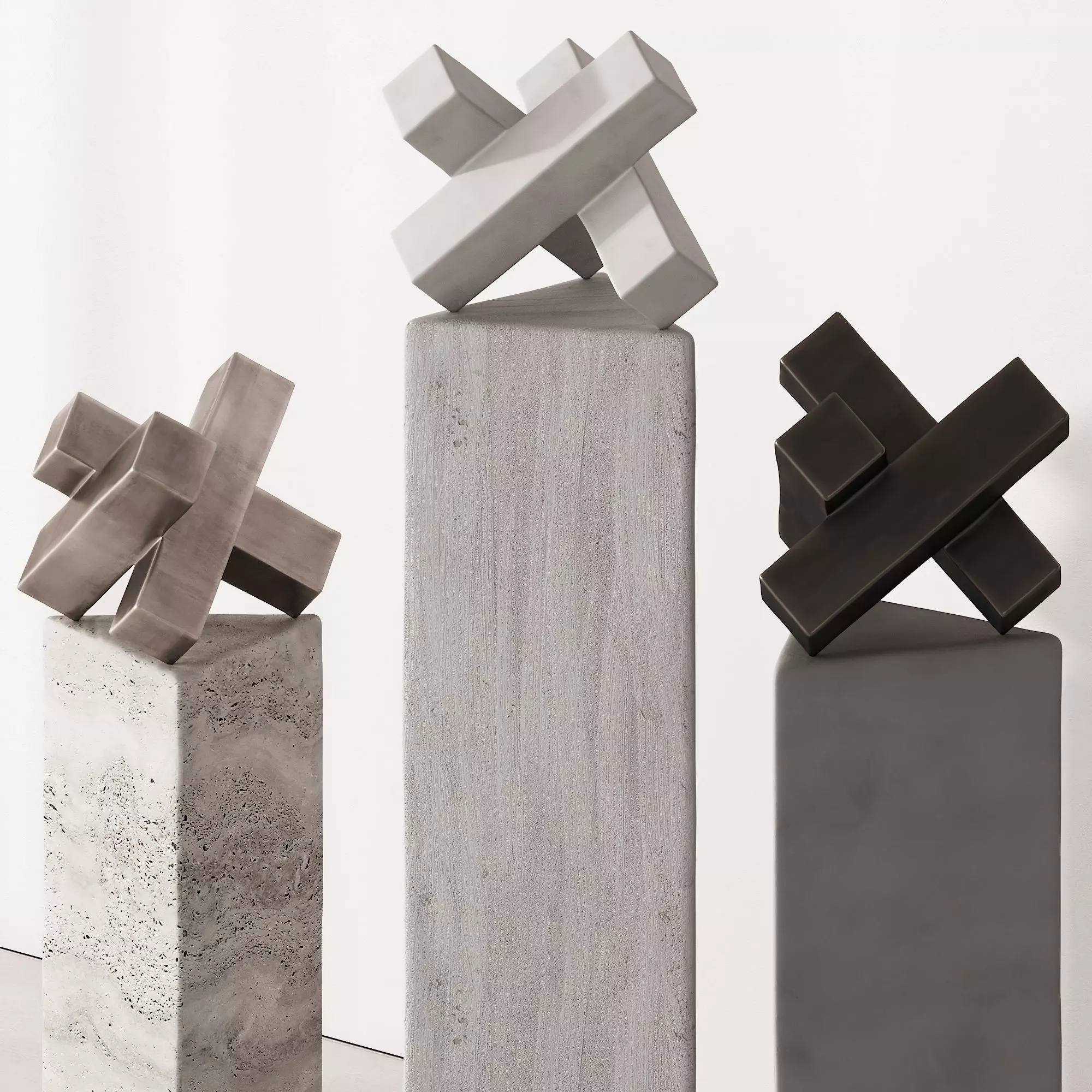 168 interior sculptures 04 XYZ sculpture by George Kabel 00 3D model_0