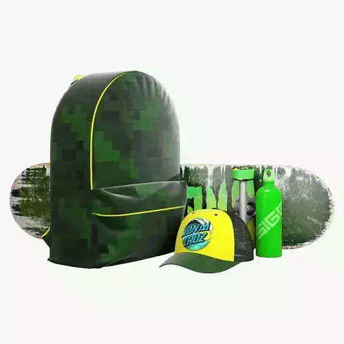 decorative set green