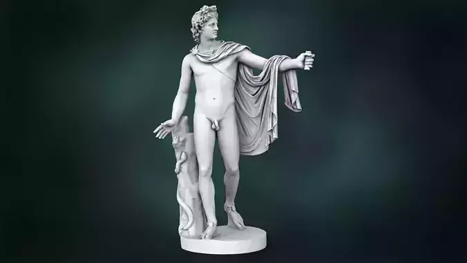 Apollo Belvedere 3D Model Perfect for Your Creative Projects