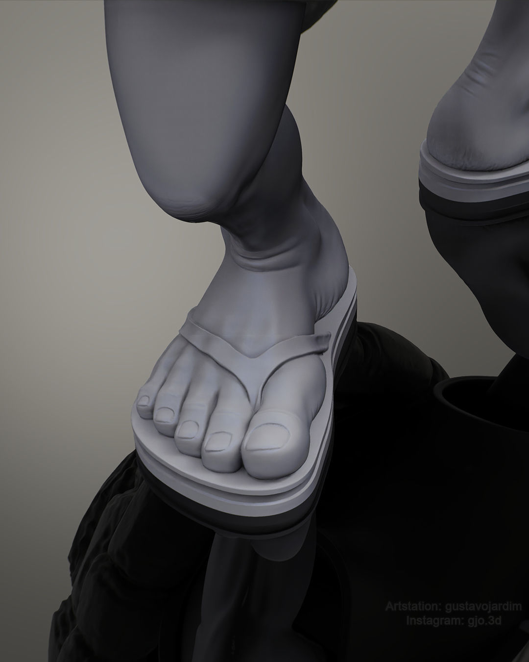 Dragonball Master Roshi - Master Senin - Mestre Kame - Figure 3D print model_19