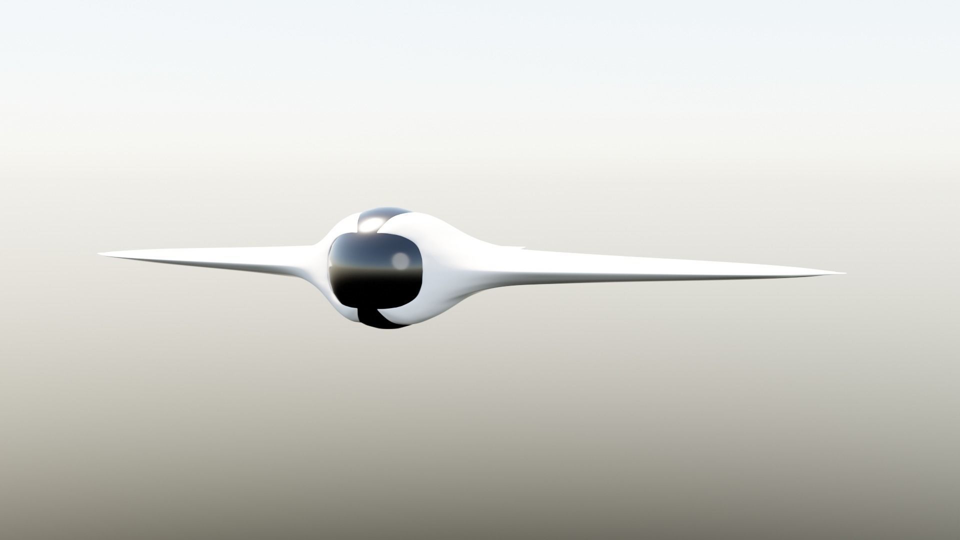 Space Ship 3D model_4