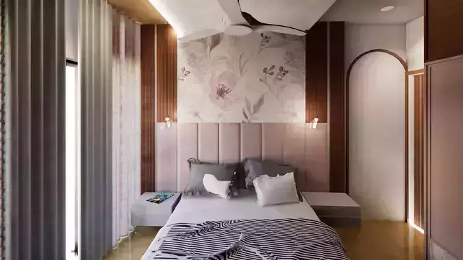Pinterest Inspired Modern Bedroom Interior design