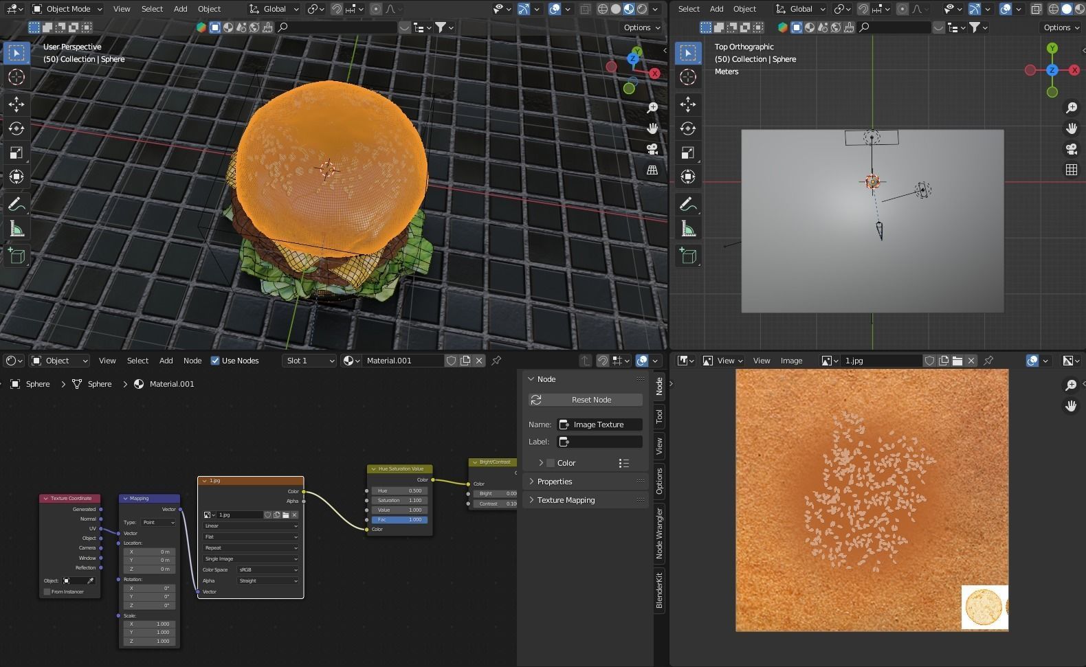 Cheeseburger HQ 3D model 3D model_7