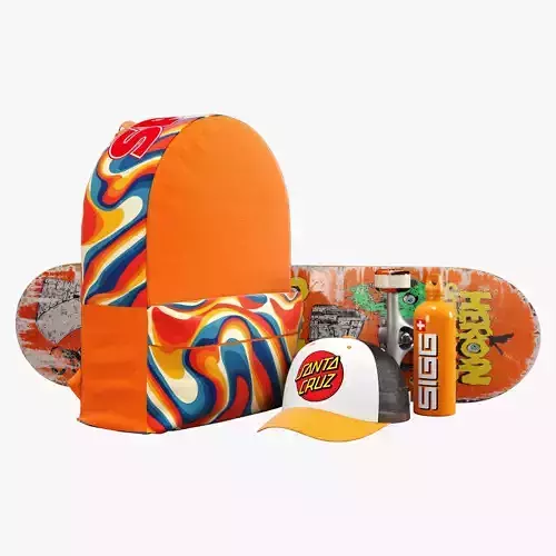 decorative set orange