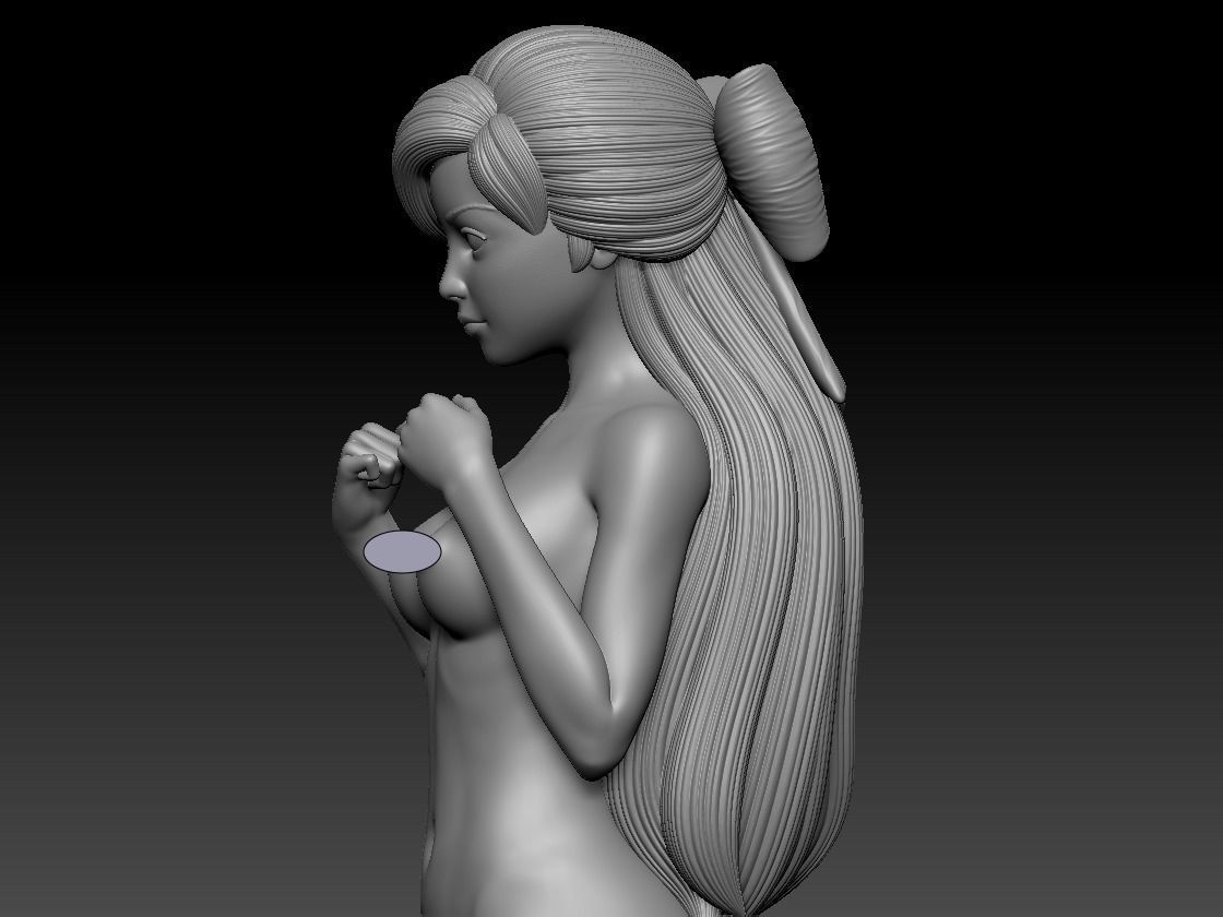ARIEL - THE LITTLE MERMAID 3D print model_9