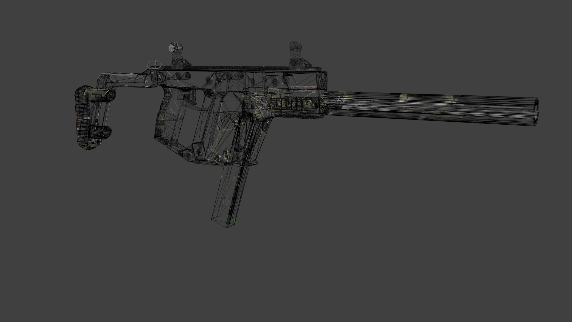 Kriss Vector SMG 3D model_4